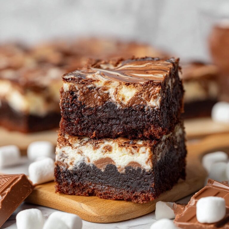 Mississippi Mud Pie Brownies Recipe