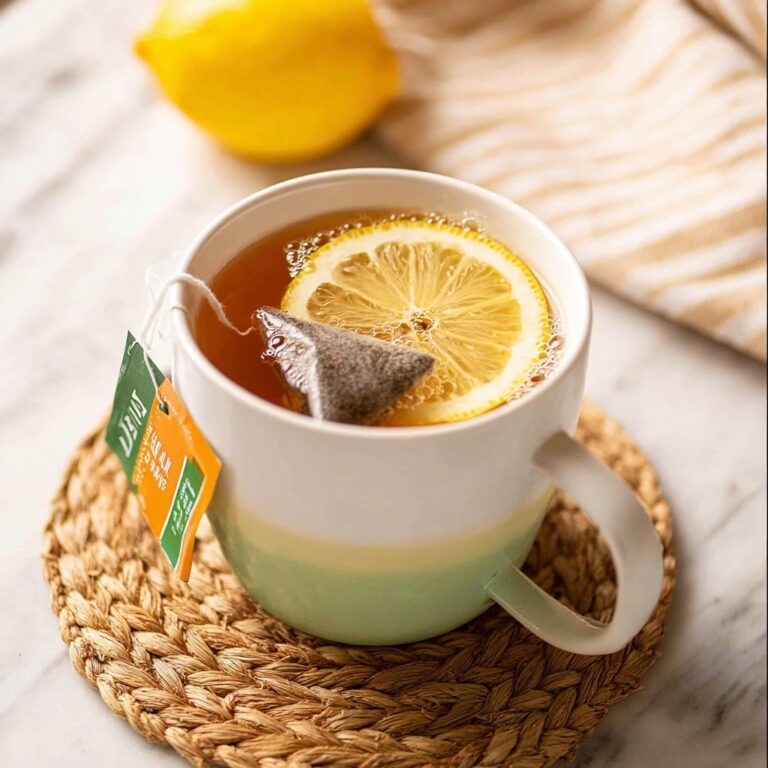 Starbucks Honey Citrus Mint Tea (Copycat Medicine Ball Tea) Recipe
