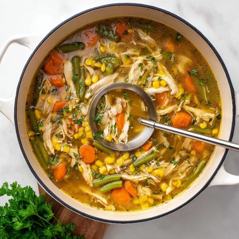 Hearty Chicken Vegetable Soup Recipe