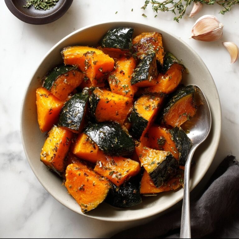 Simple Roasted Kabocha Squash Cubes Recipe