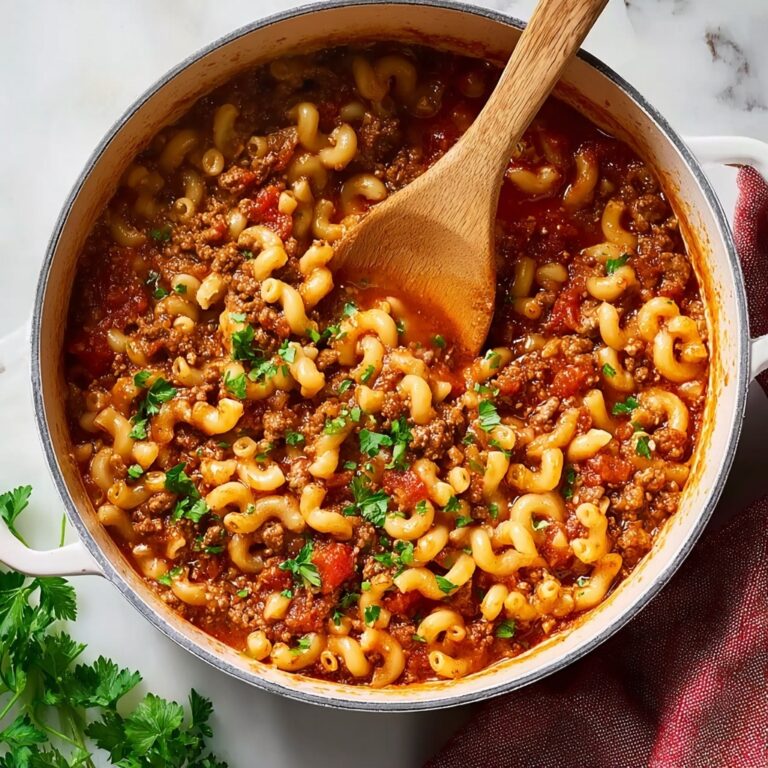 Classic Ground Beef Goulash Recipe