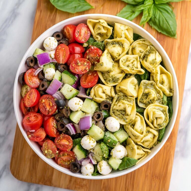 Tortellini Pesto Pasta Salad Recipe