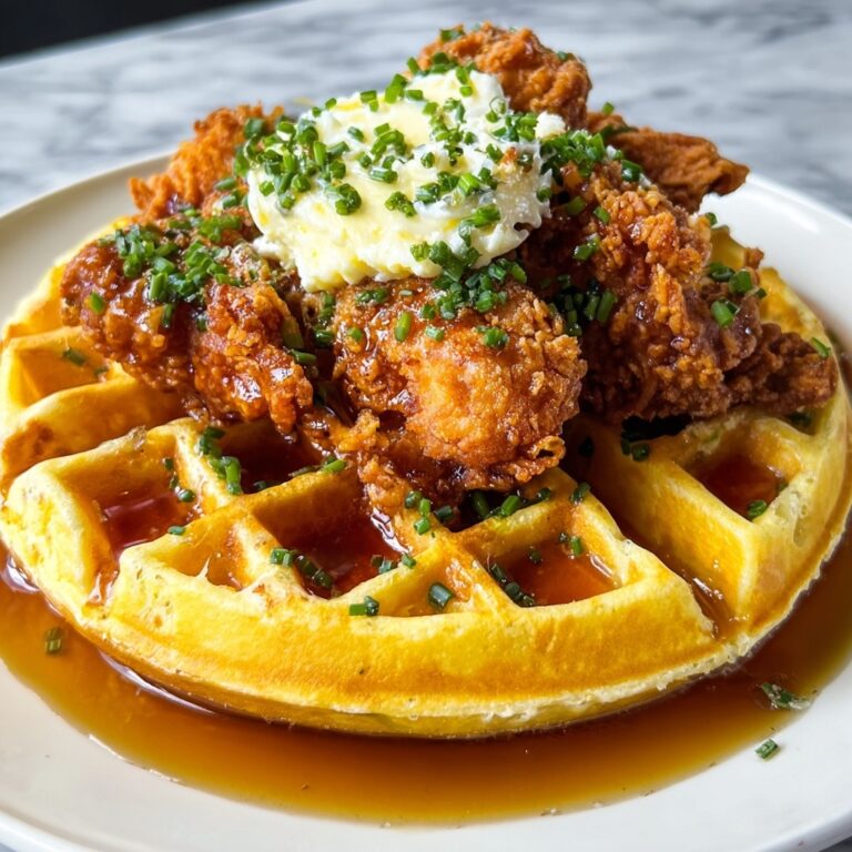 Crispy Chicken Waffles Delight Recipe