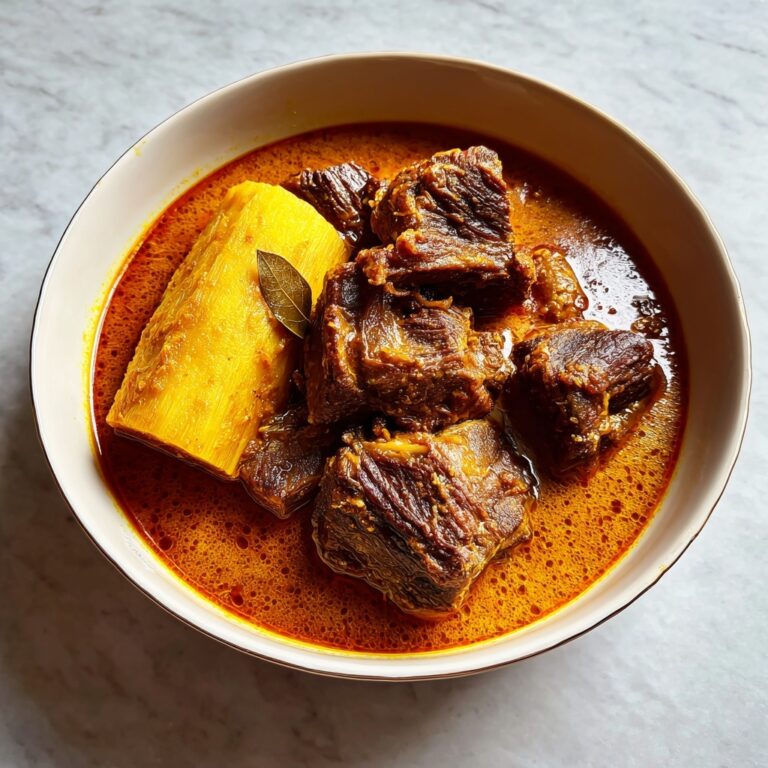 Khashi: Traditional Beef Tripe and Bone Broth Recipe