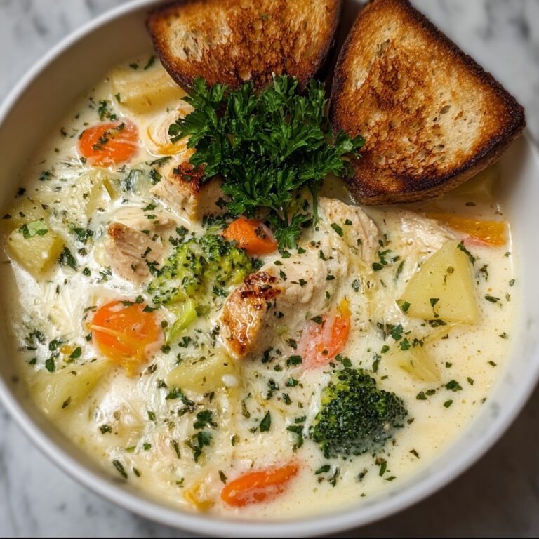 White Chicken Lasagna Soup Recipe