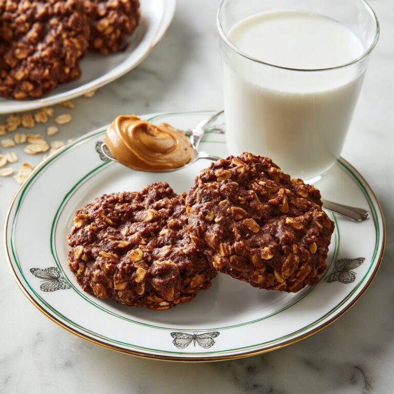 No Bake Chocolate Oatmeal Cookies Recipe
