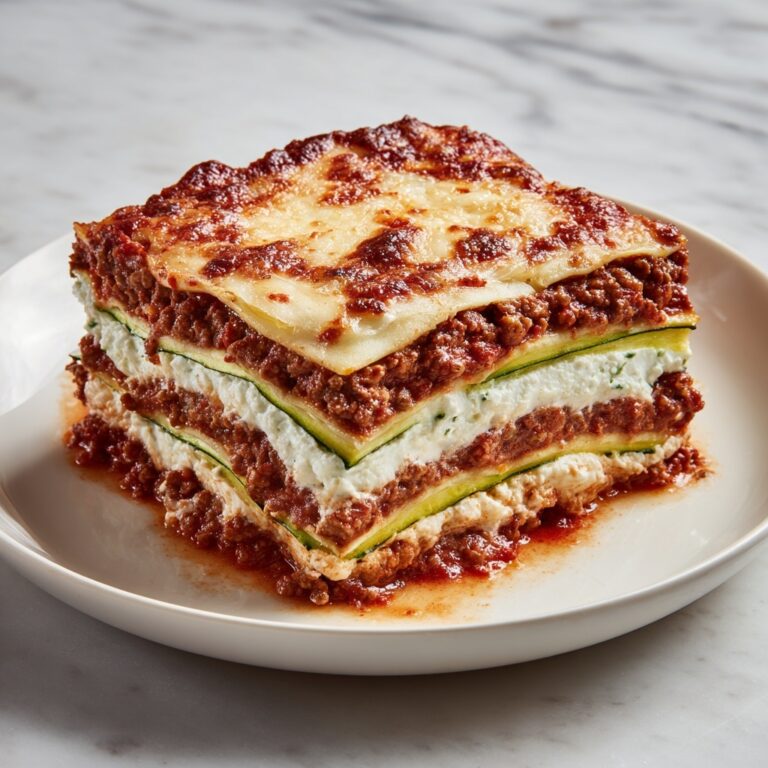 Zucchini Lasagna Skillet Recipe