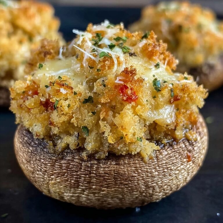 Crab Stuffed Mushrooms Recipe
