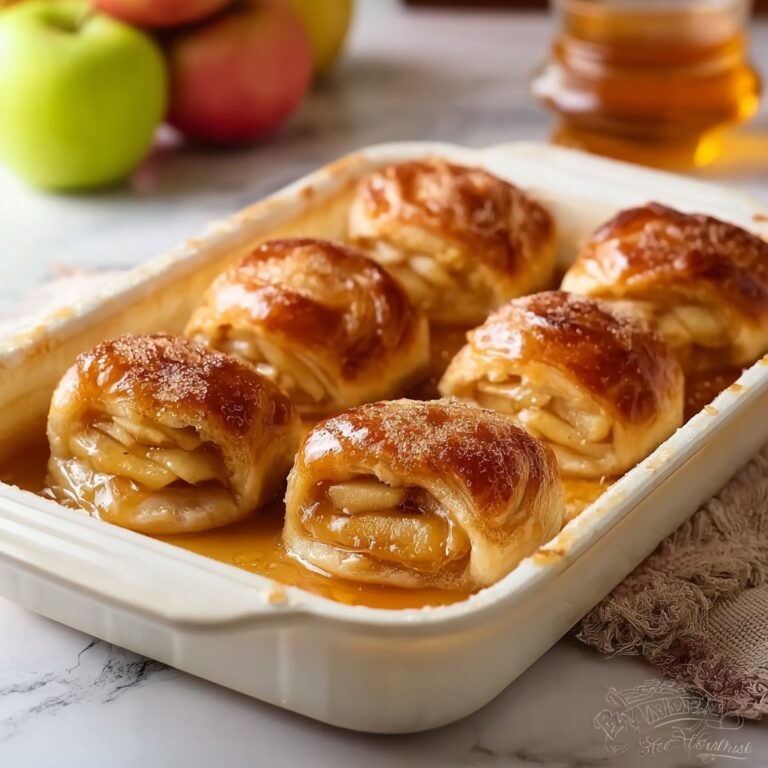 Crescent Roll Apple Dumplings Recipe