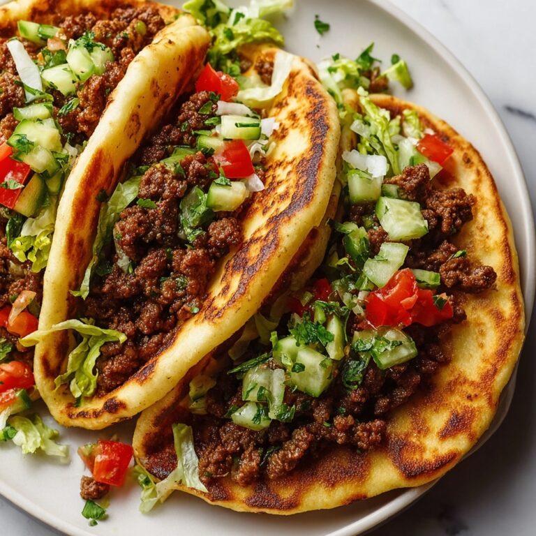 Mediterranean Ground Beef Pita Pockets Recipe
