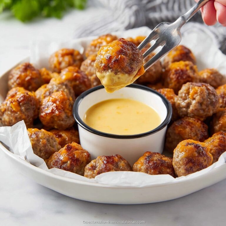 Cheesy Sausage Balls Recipe