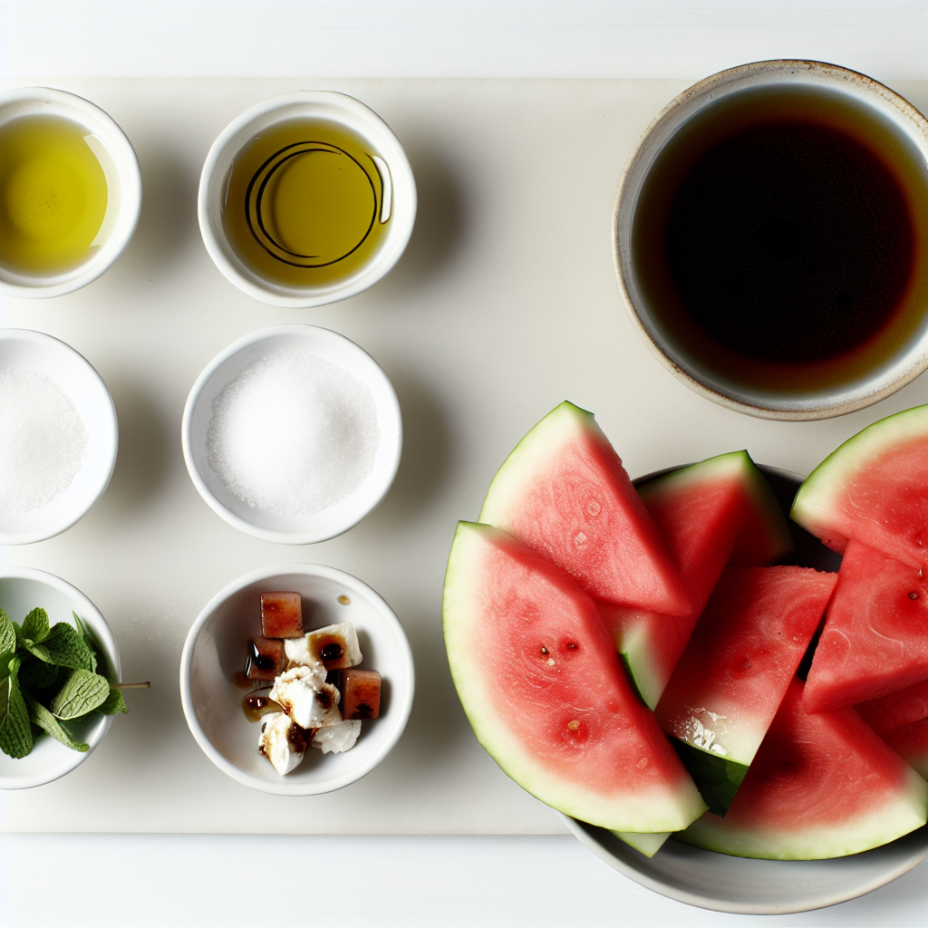 Grilled Watermelon with Balsamic Glaze Recipe - Recipe Image