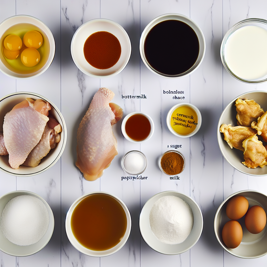 Classic Chicken and Waffles Recipe - Recipe Image