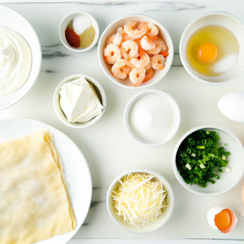 Easy Shrimp Puffs: A Creamy, Cheesy Party Favorite Recipe - Recipe Image