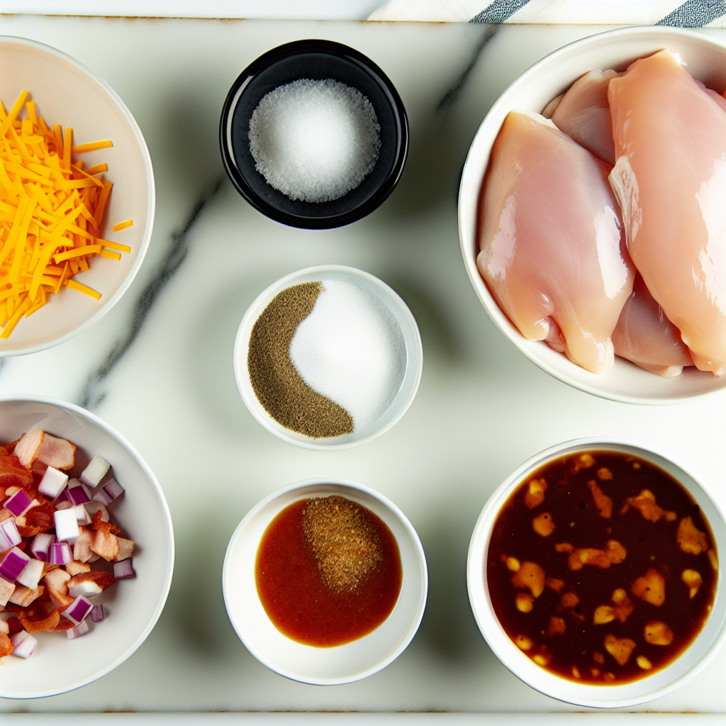 Cowboy BBQ Bacon Cheddar Chicken Recipe - Recipe Image