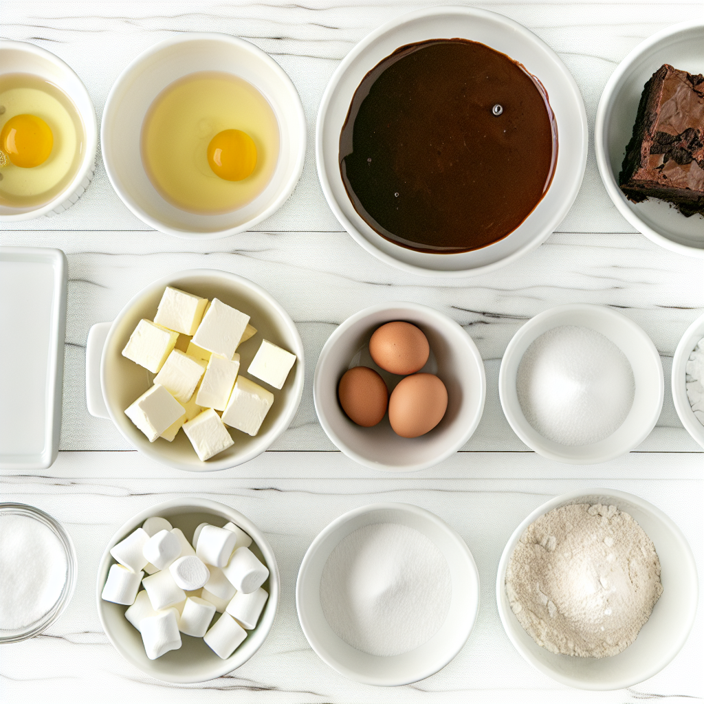 Sno Ball Brownies Recipe - Recipe Image