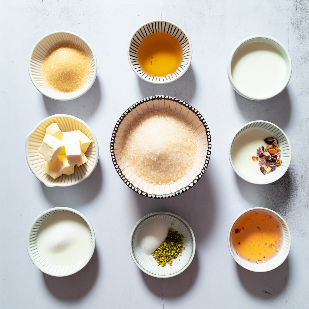 Mafroukeh with Rose Water, Clotted Cream, and Pistachios Recipe - Recipe Image