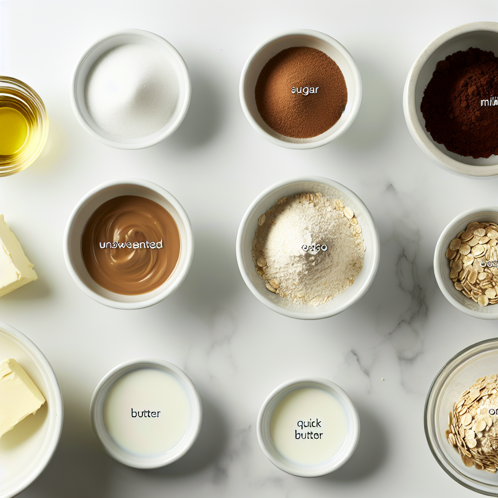 No Bake Chocolate Oatmeal Cookies Recipe - Recipe Image