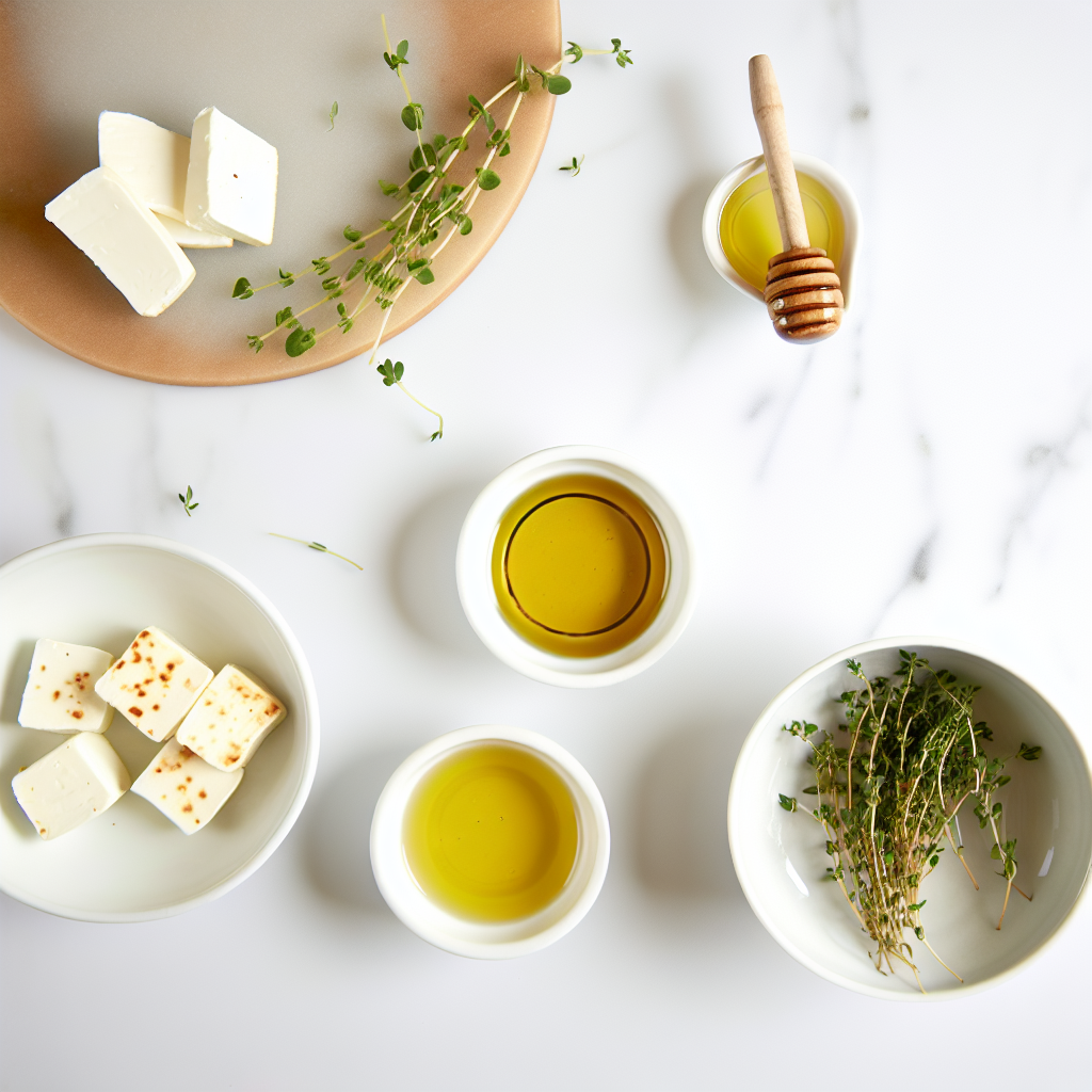 Halloumi with Honey and Thyme Recipe - Recipe Image