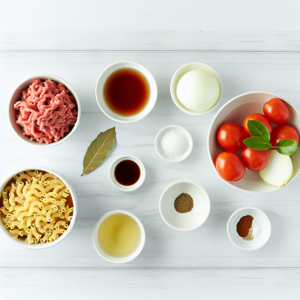 Classic Ground Beef Goulash Recipe - Recipe Image