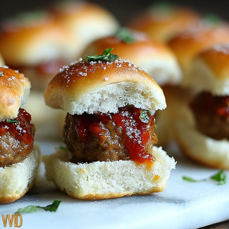 Meatball Sliders: The Ultimate Amazing Recipe You Need to Try Recipe
