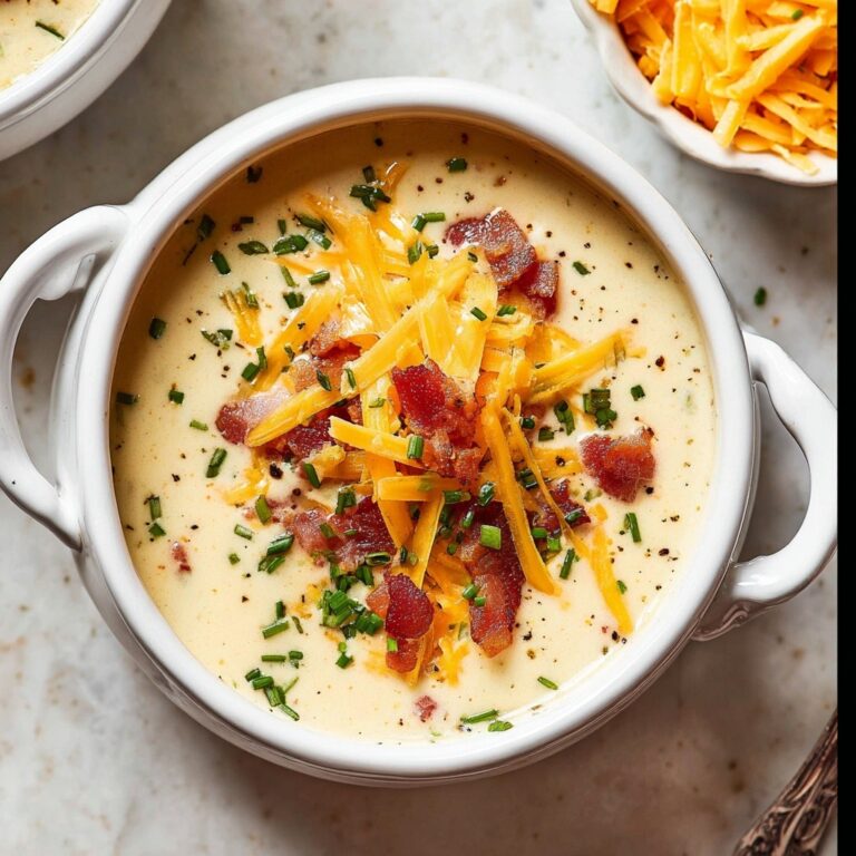 Slow Cooker Loaded Baked Potato Soup Recipe