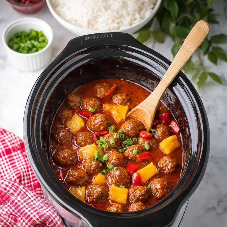 Crockpot Hawaiian Meatballs Recipe