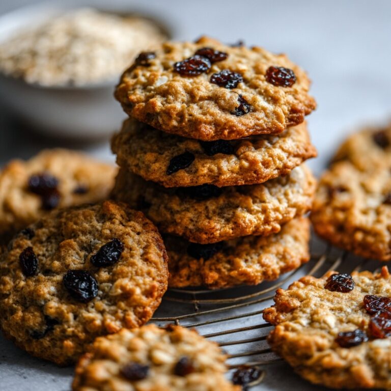 Soft & Chewy Oatmeal Raisin Cookies Recipe