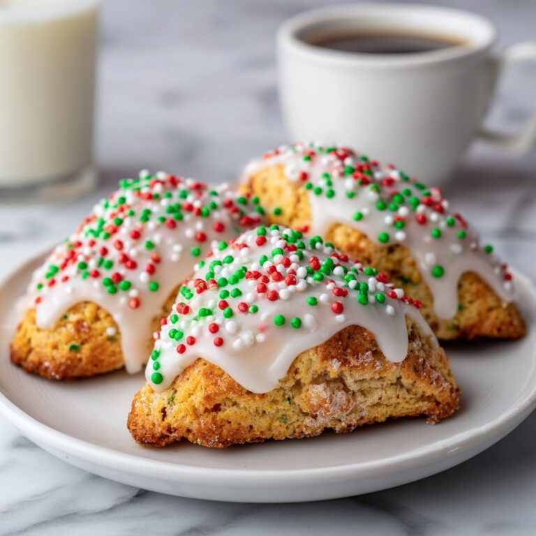 Gingerbread Scones with Cream Cheese Frosting Recipe