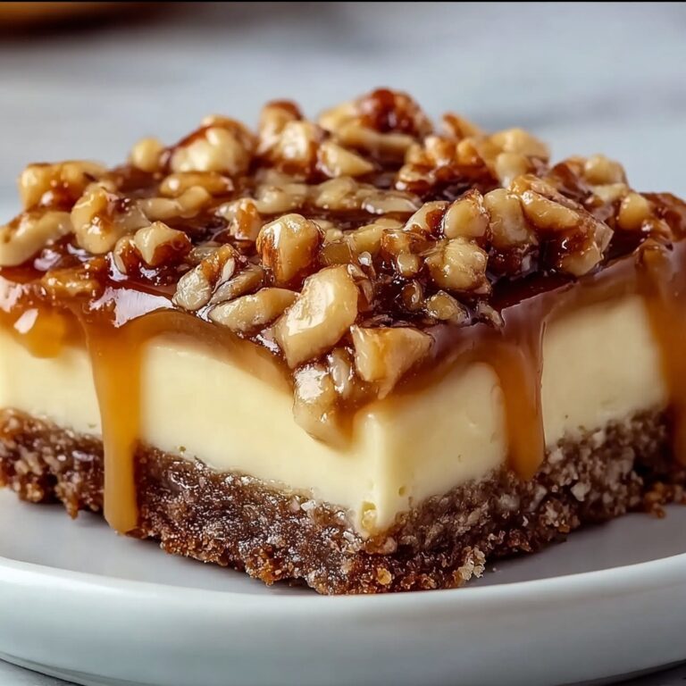 Caramel Apple Cheesecake Bars Recipe