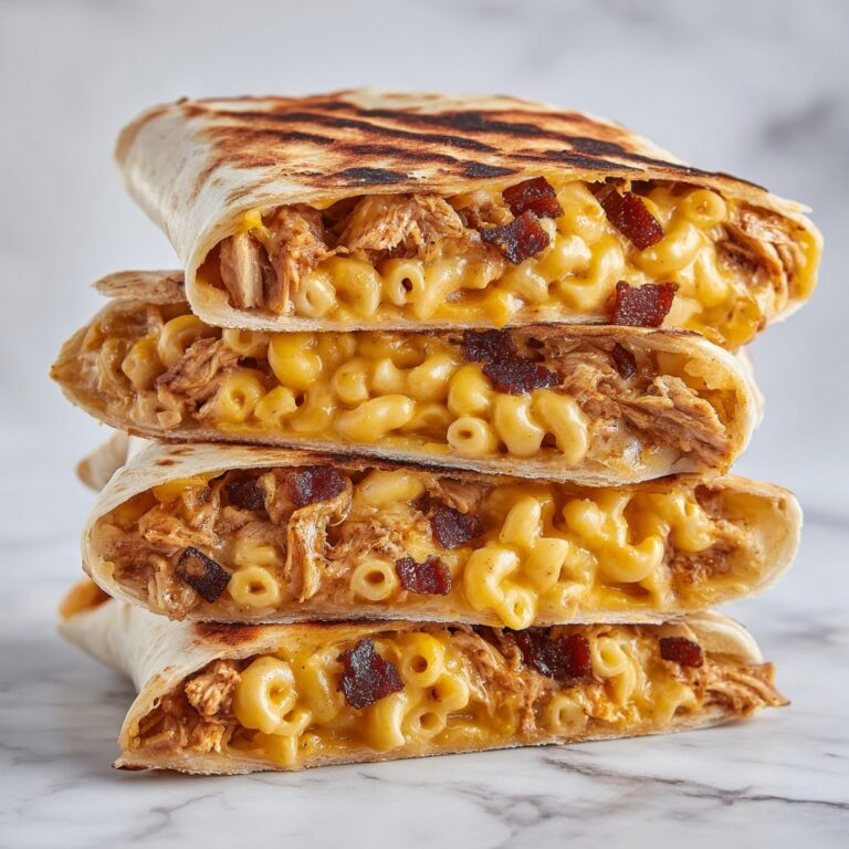 Pulled Pork Mac & Cheese Wraps Recipe