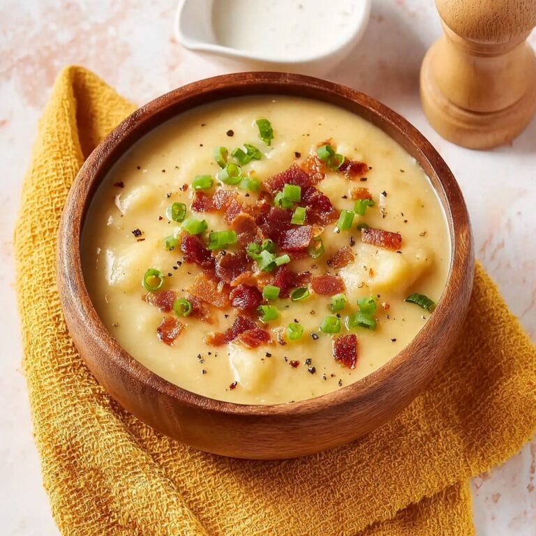Homemade Crock Pot Cheesy Potato Soup Recipe