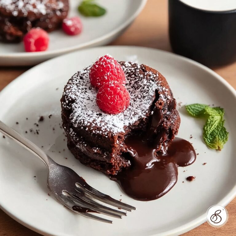 Chocolate Molten Lava Cakes Recipe
