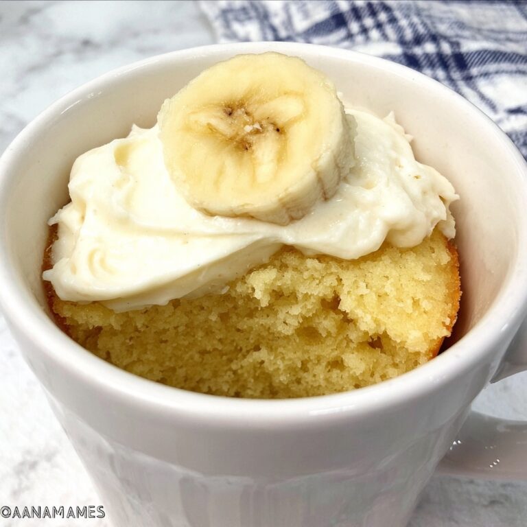 Banana Bread in a Mug Recipe