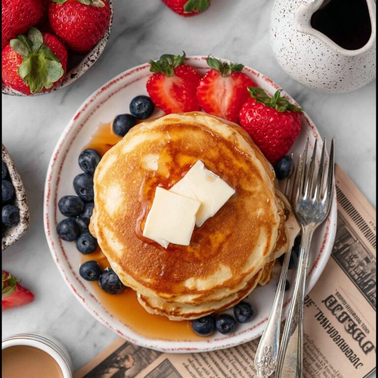 Sweet Cream Pancakes Recipe
