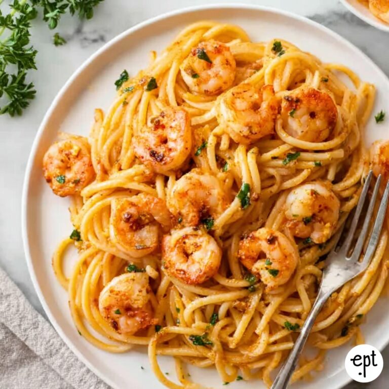 Creamy Cajun Shrimp Pasta Recipe