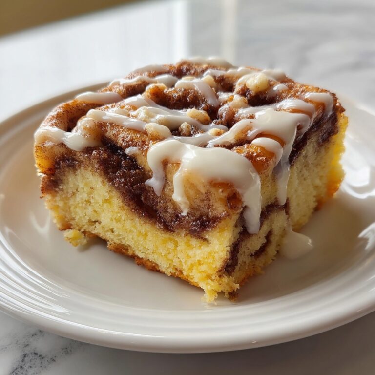 Cinnamon Roll Dump Cake Recipe
