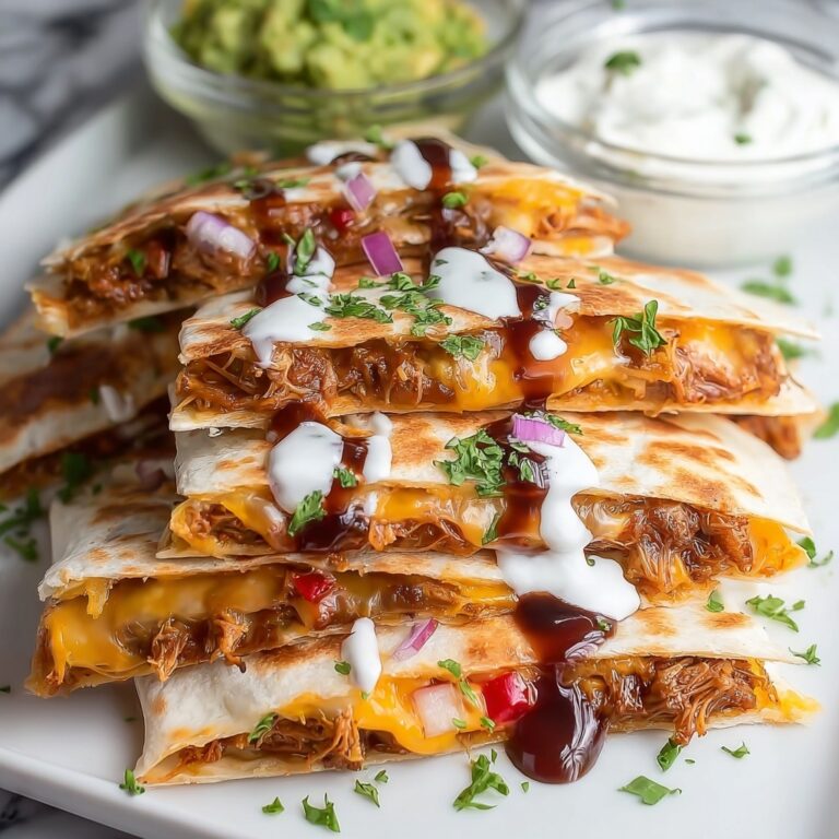 Hot Honey BBQ Chicken Quesadillas: A Sweet and Spicy Delight Recipe