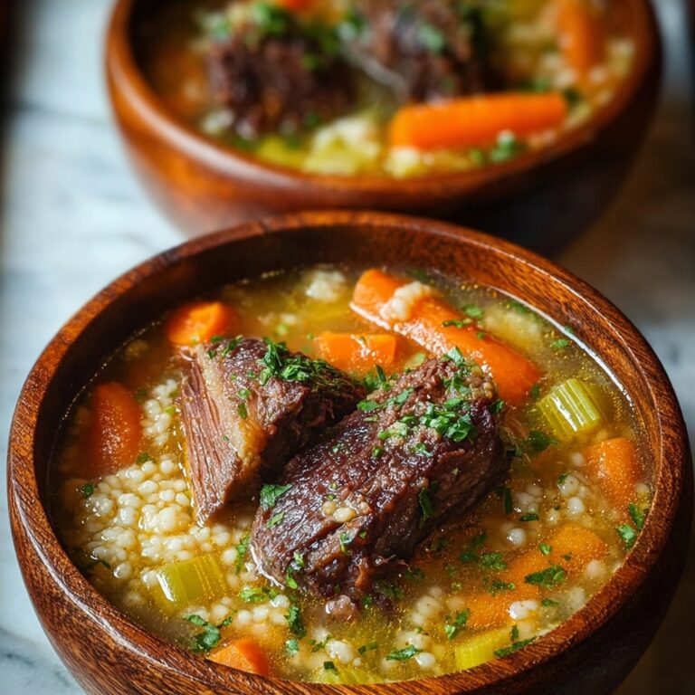 Cozy Beef & Barley Slow Cooker Soup That Feels Like a Warm Hug Recipe