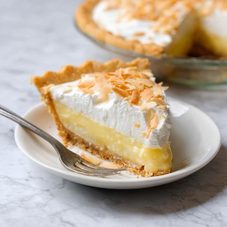 Coconut Cream Pie Recipe