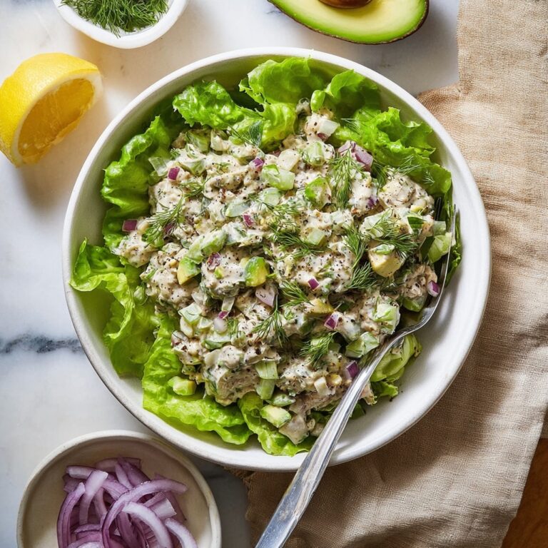 Healthy Salmon Salad with Avocado and Greek Yogurt Recipe
