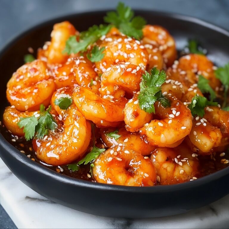 Spicy Sriracha Honey Shrimp Recipe