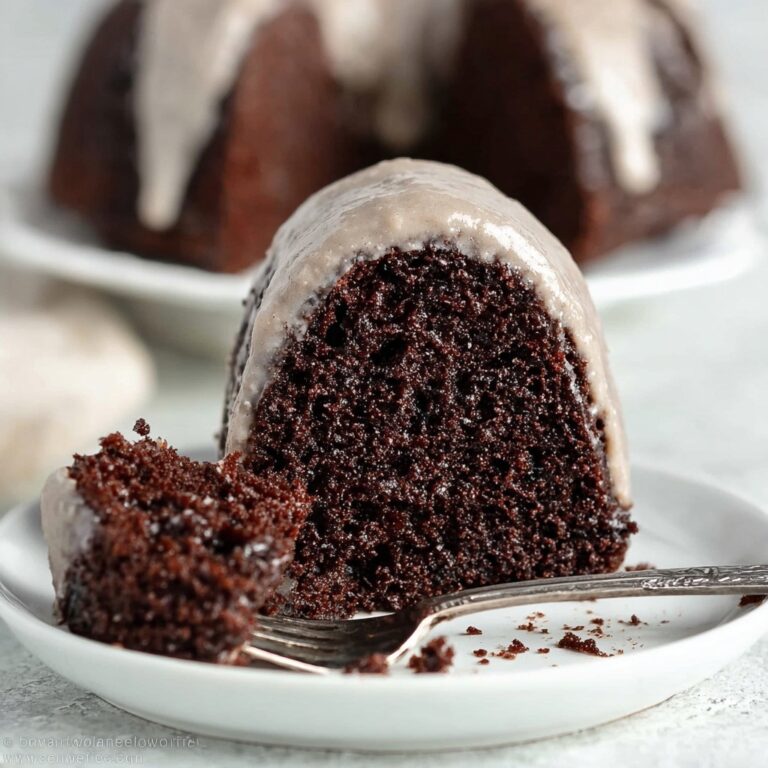 Glazed Chocolate Doughnut Cake Recipe