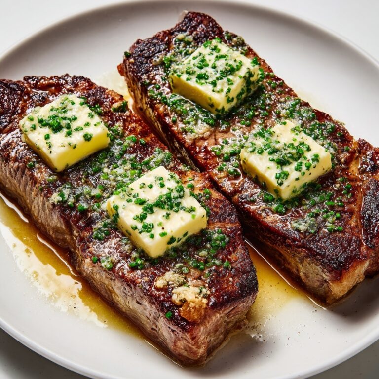 Pan Seared Steak With Garlic Butter Recipe