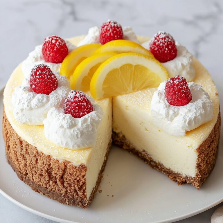 4 Ingredient Lemon Cottage Cheese Cake Recipe