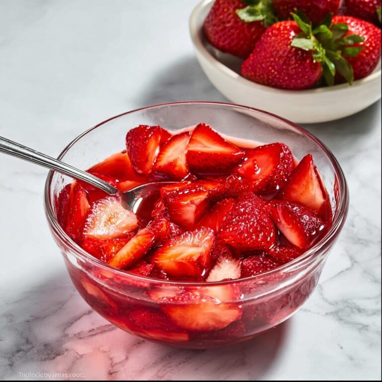Macerated Strawberries Recipe