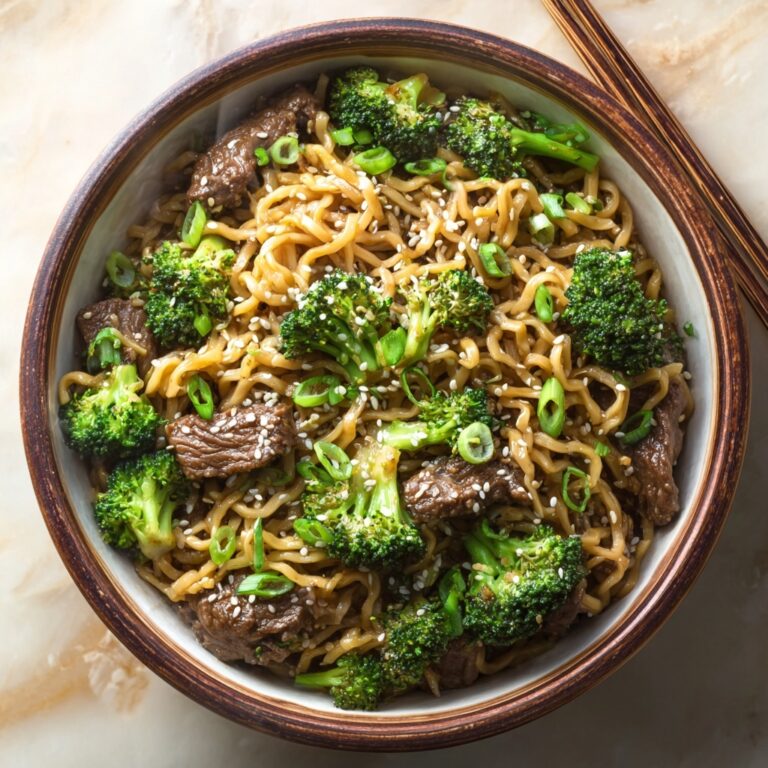 Beef and Broccoli Noodles Recipe