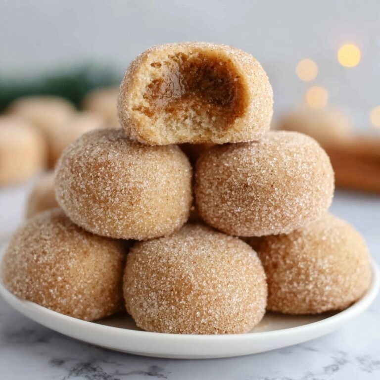 Cinnamon Sugar Snowball Cookies – Buttery, Melt-in-Your-Mouth Holiday Treats Recipe