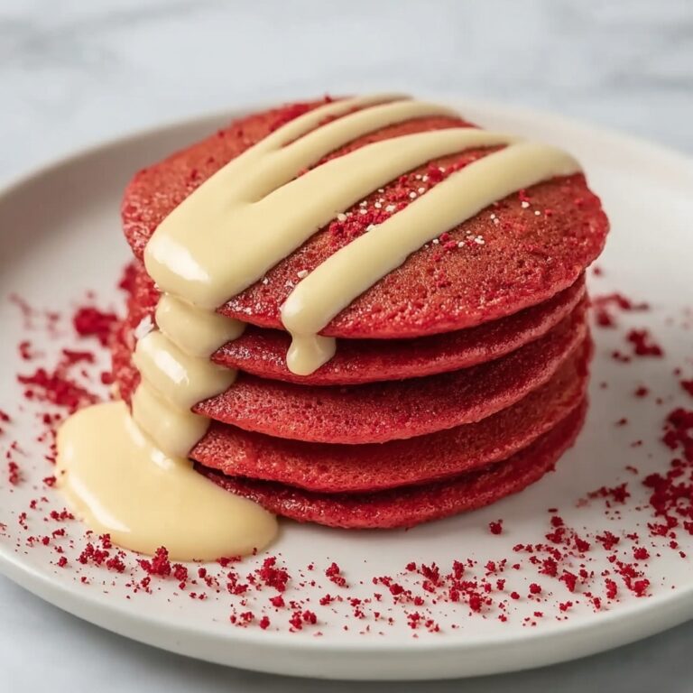 Red Velvet Pancakes For A Sweet Valentine’s Breakfast Recipe