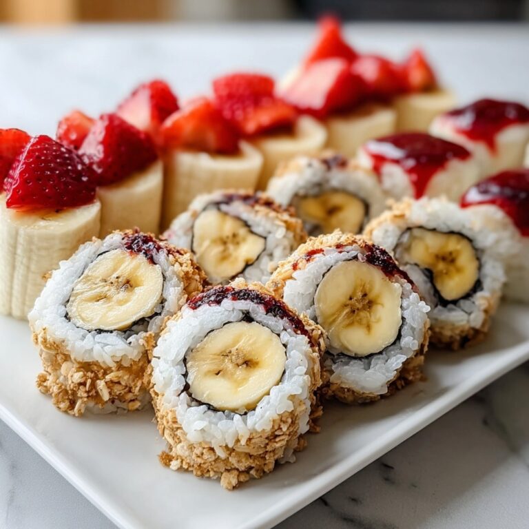 Easy Banana Sushi Rolls: A Fun, Healthy Treat for Everyone Recipe